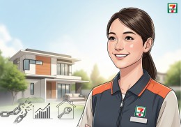 พนักงาน 7-11 เงินเดือน 15,000 ก็มีบ้านได้! ปิดหนี้พร้อมกู้ซื้อบ้าน
